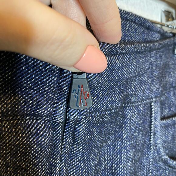 Moncler Grenoble Pantalone Tweed Wool Pants Trousers size 42 / US Small - Picture 6 of 11